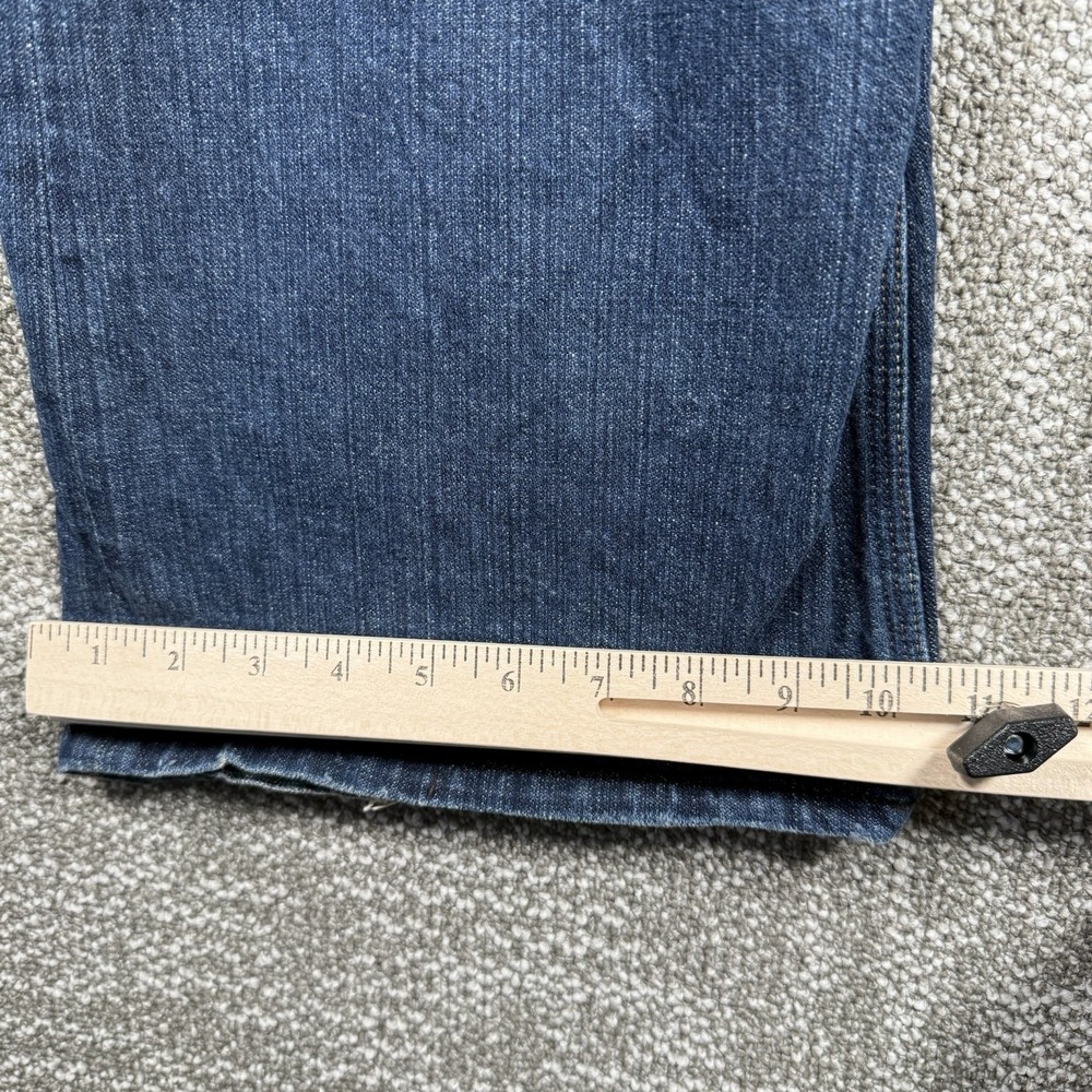 Vintage Diesel Tyel Jeans Mens 36x30 Bootcut Button Fly Italy Distress Y2K Relax - Picture 8 of 11